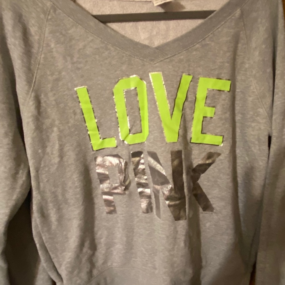Pink sweatshirt size large